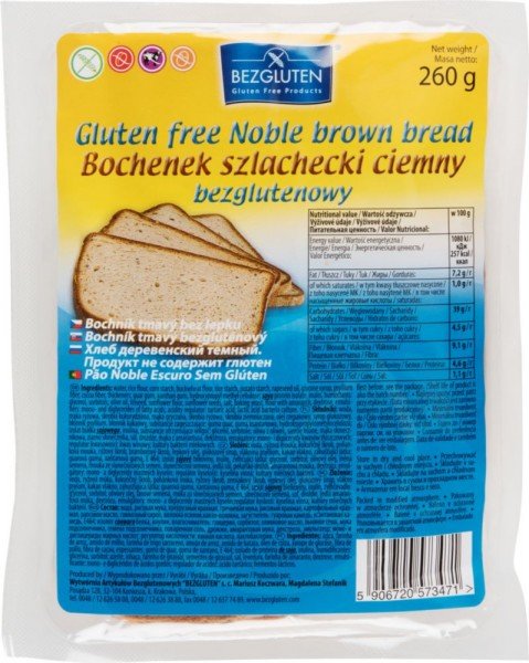 Безглютеновый хлеб Bezgluten купить в Москве