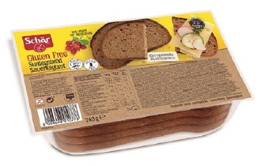 Хлеб черный брусничный Surdegsbröd Dr. Schar, 240г. — Диета-Маркет