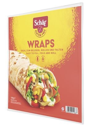 Хлебные лепешки Wraps Dr. Schar, 160г, (2х80г) — Диета-Маркет