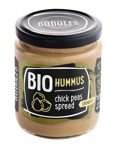 Закуска &quot;Organic&quot; из нута &quot;Hummus&quot; Rudolfs, 230г — Диета-Маркет