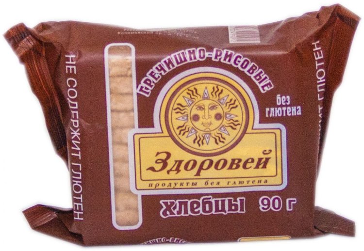 Хлебцы без глютена Здоровей купить в Москве