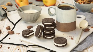  Печенье шоколадный сэндвич Chocolate O´ S Dr Schar, 165г. — Диета-Маркет