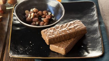 Вафли в шоколаде с орехами Snack Dr Schar, 105г.  — Диета-Маркет