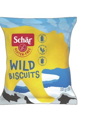  Печенье для детей wild biscuits 115г (5*23г) Dr Schar — Диета-Маркет