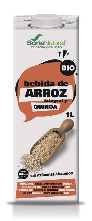 Напиток из коричневого риса и киноа &quot;Organic&quot; Soria 1л    — Диета-Маркет
