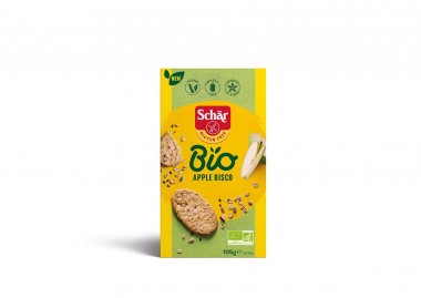 Печенье Яблочное  (BIO Apple Bisco) Dr. Schar 105гр (3*35)/ 6 шт — Диета-Маркет