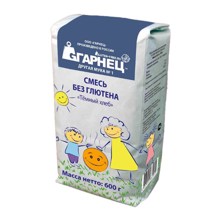 Смесь мучная без глютена Гарнец